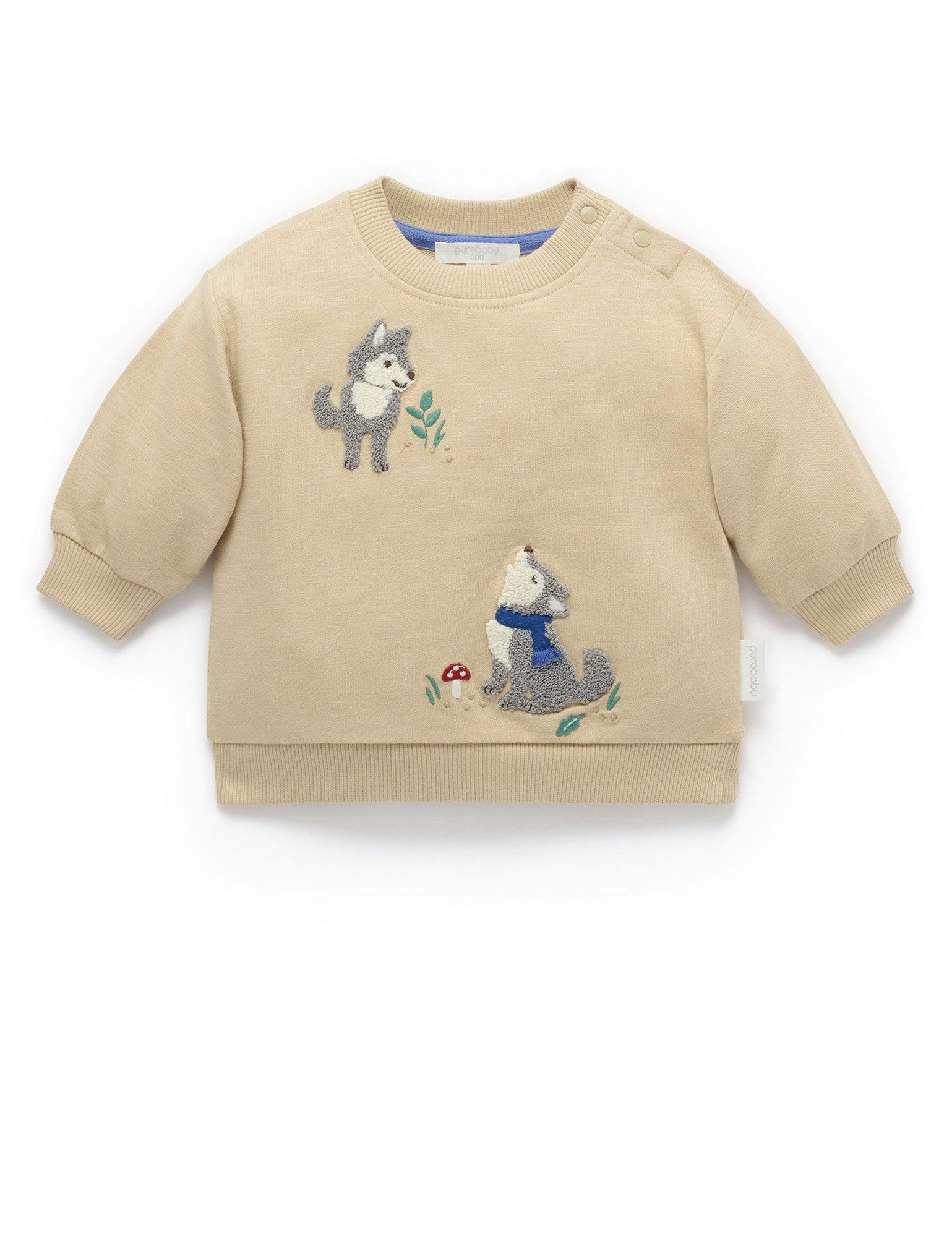 Little Wolf Windcheater Oatmeal