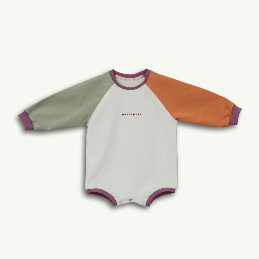 children's cotton playsuit - multicoloured