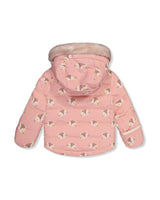 Baby Two Piece Snowsuit Rose Leopard Print