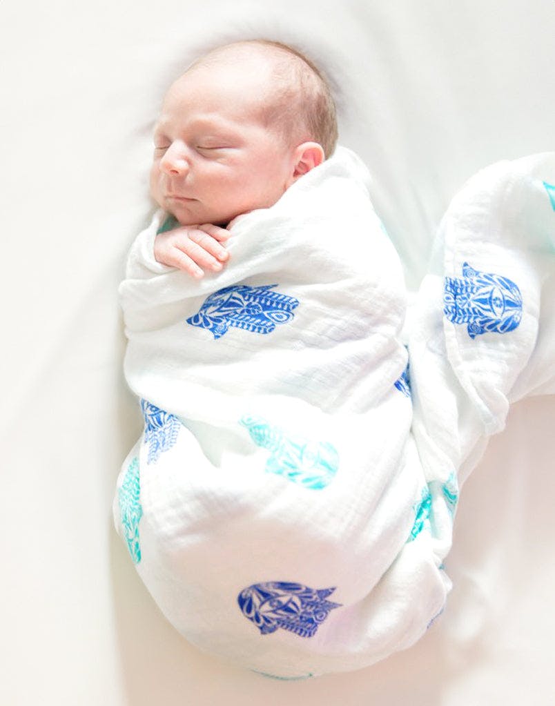 Organic Cotton Muslin Swaddle