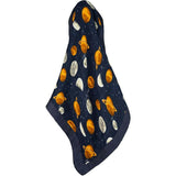 Planets Mini Lovey Two-Layer Muslin Security Blanket