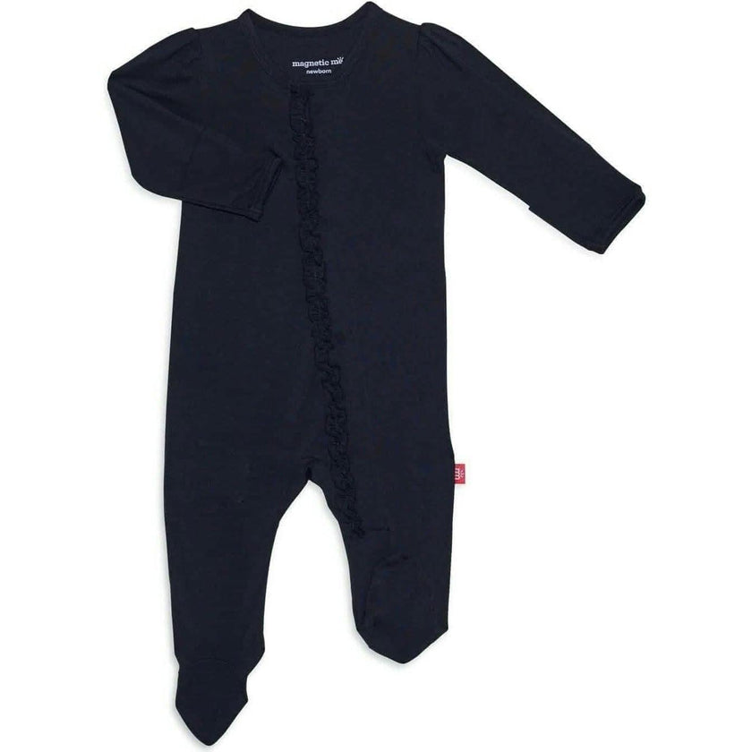 Magnetic Footie with Ruffle ONYX