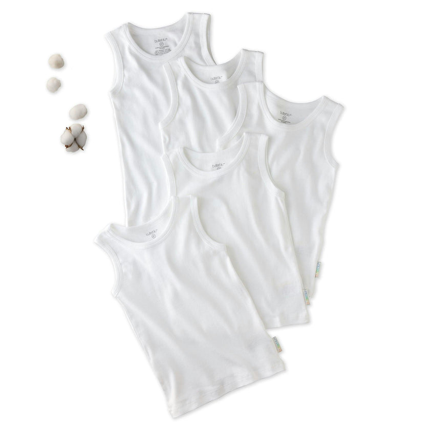 MALONE 5-Pack Toddler Tank Top Undershirts