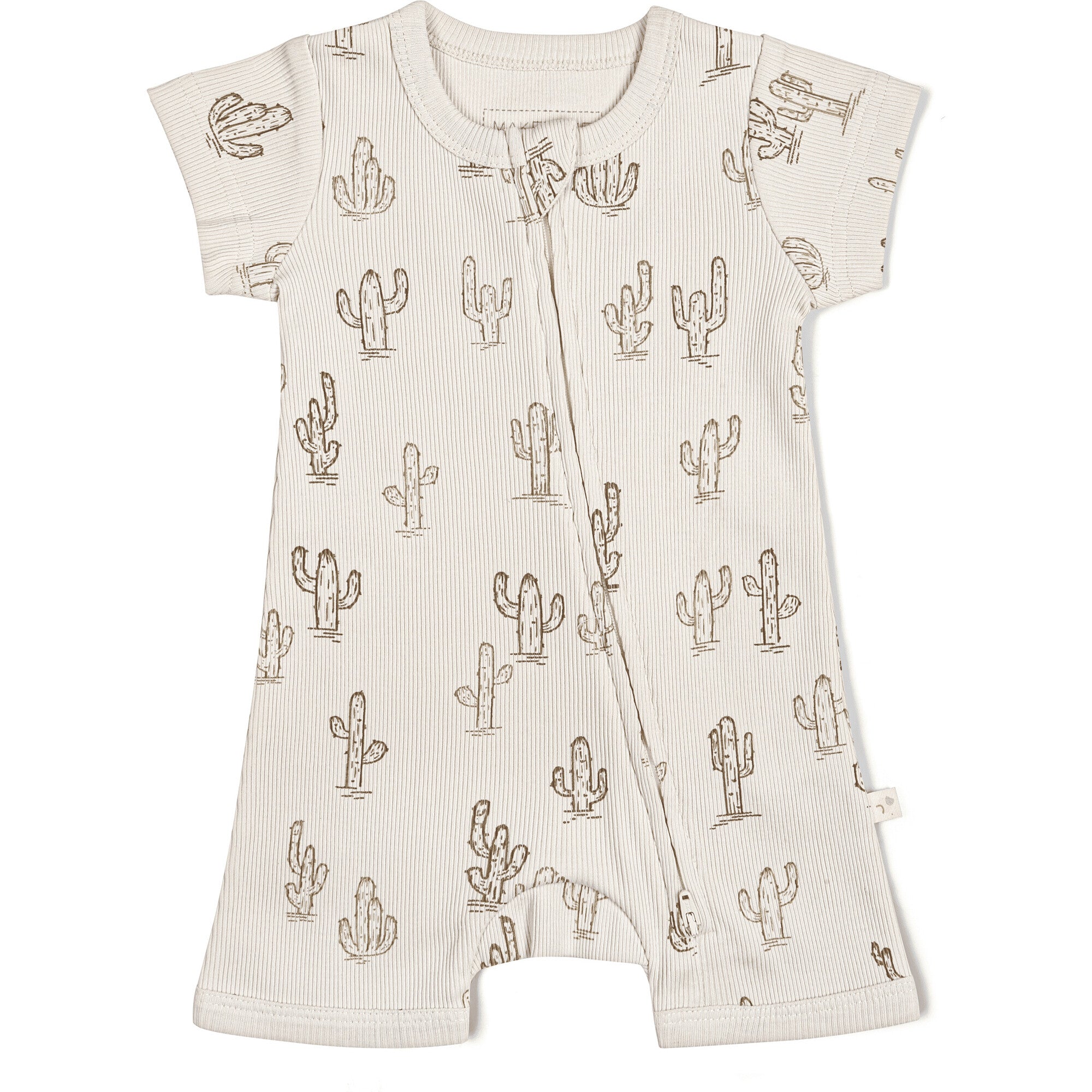 Organic Short Zip Romper