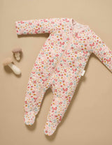 Quilted Growsuit Butterfly Print