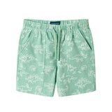 Boys Printed Henley Set | Green Dino