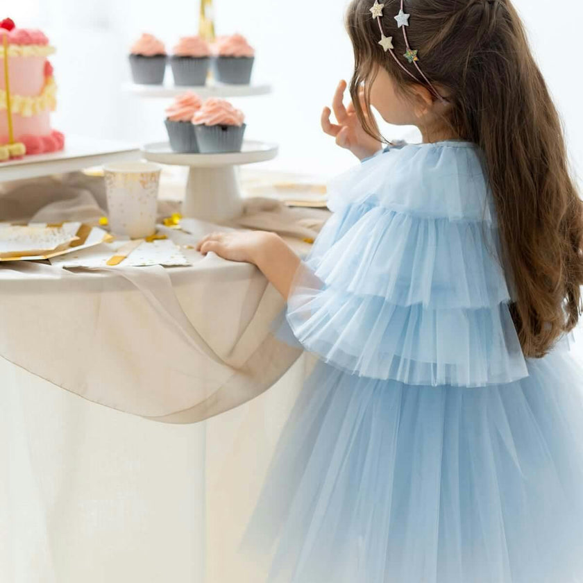 Cool Blue Dress Set