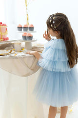 Cool Blue Dress Set