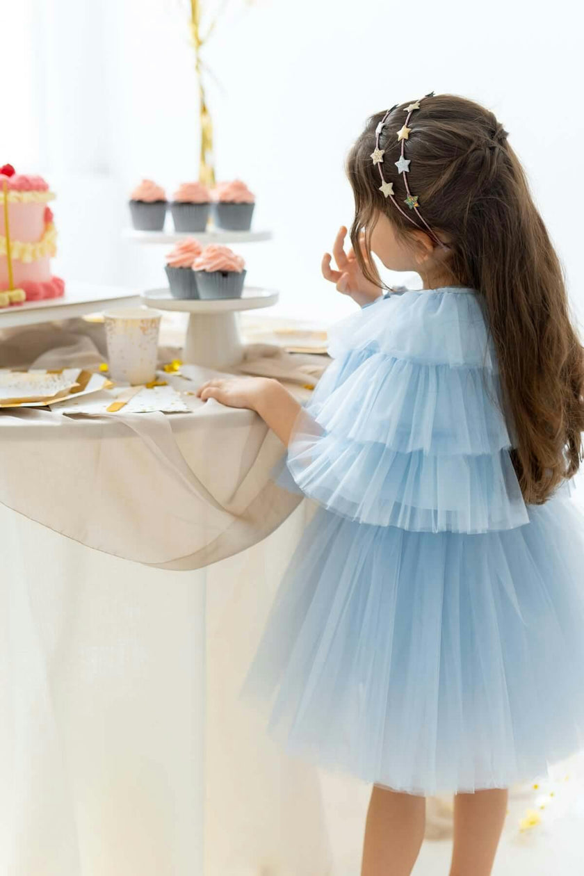 Cool Blue Dress Set