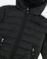 Quilted Mid-Season Jacket Black