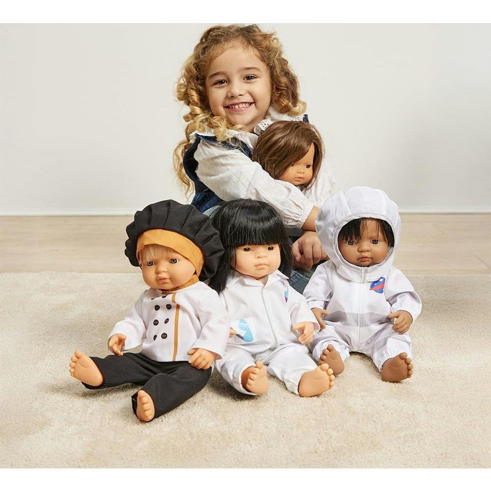 Boy Baby Doll with Down Syndrome - 12 5/8