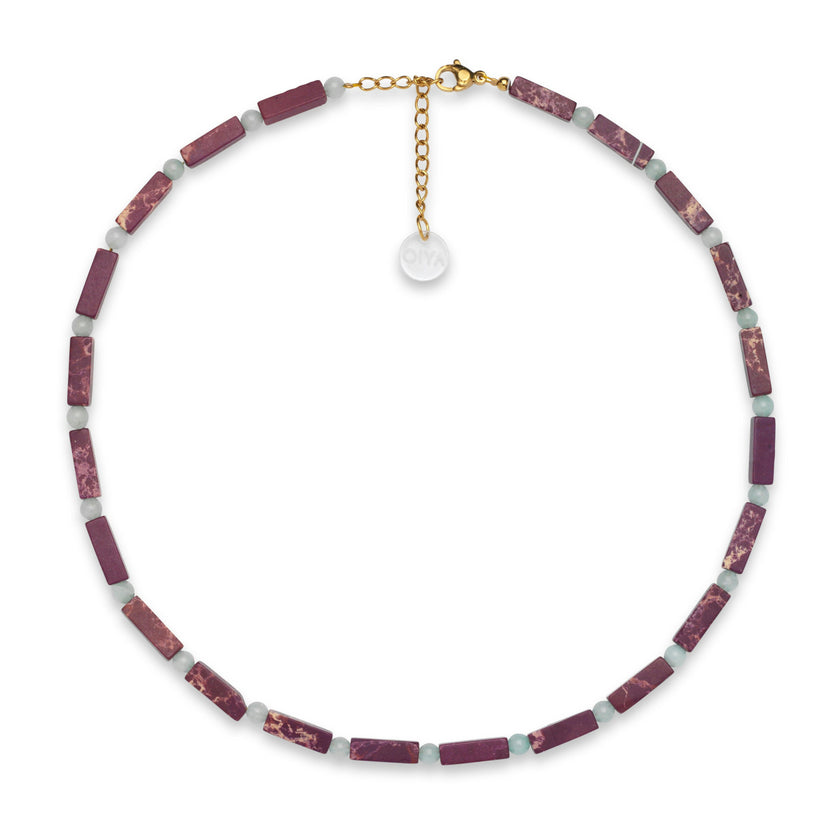 Beatrix Precious Stone Necklace