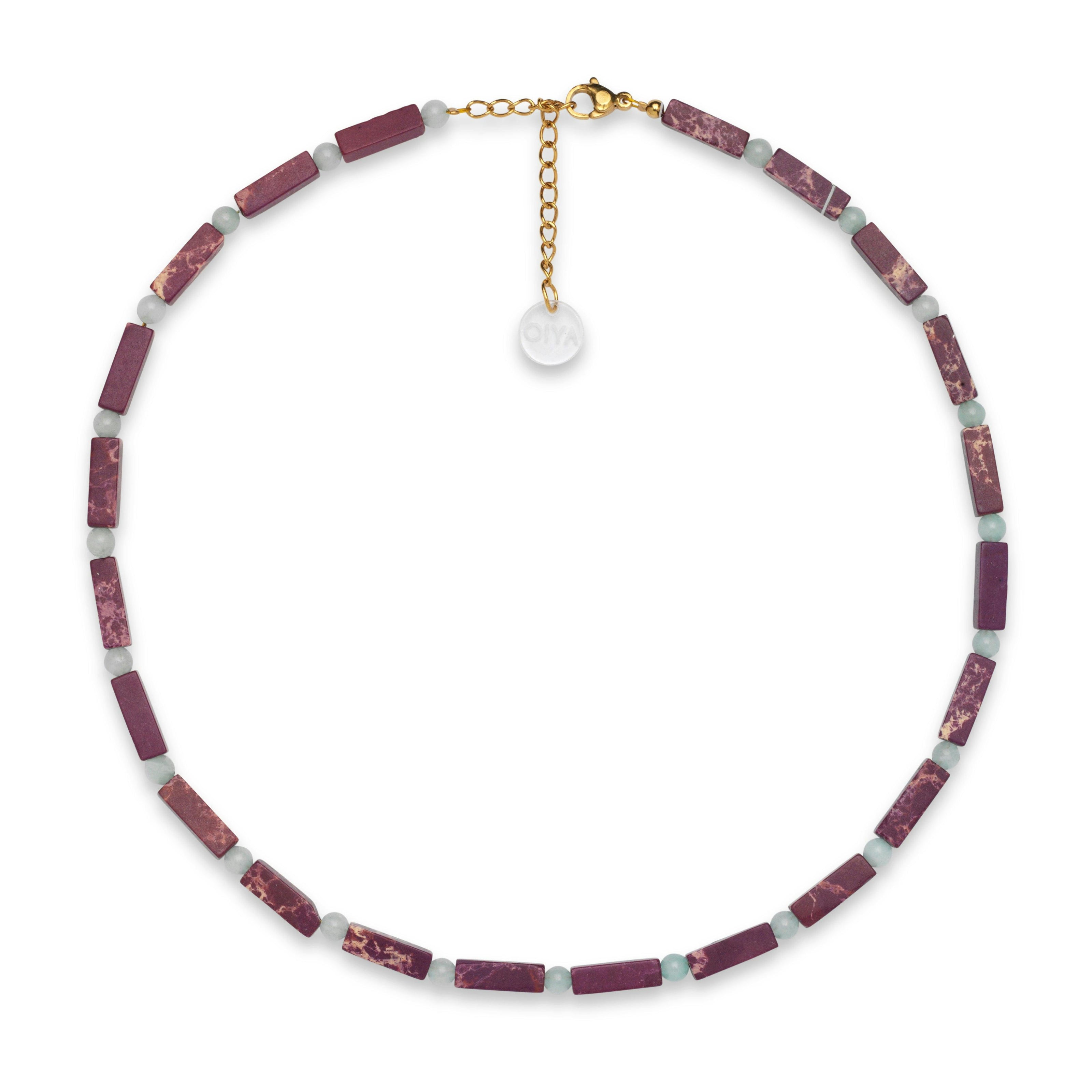Beatrix Precious Stone Necklace
