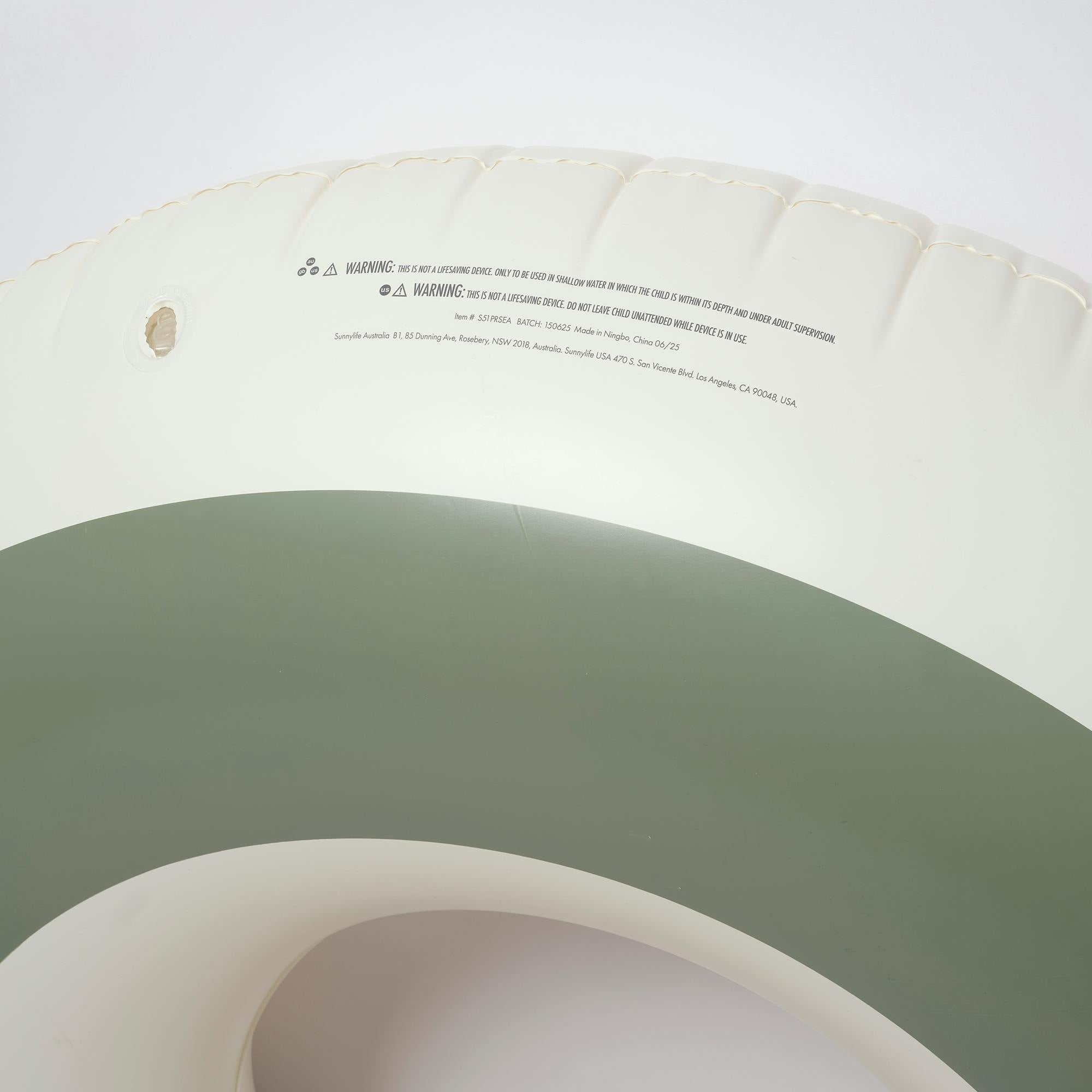 Tube Pool Ring: Seagrass