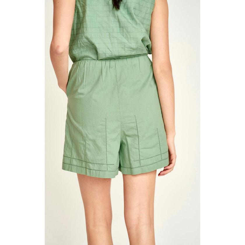 Woodstock Long Line Short in Mint