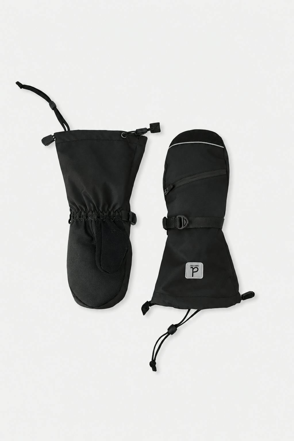 Teknik Winter Mittens Black