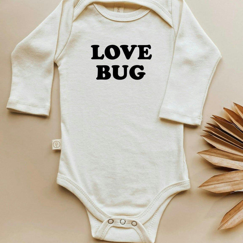 Love Bug Organic Bodysuit Long Sleeve