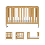 Babyletto Rolli 9-in-1 Convertible All-Stages® Crib with Bassinet & Toddler Bed Conversion Kits