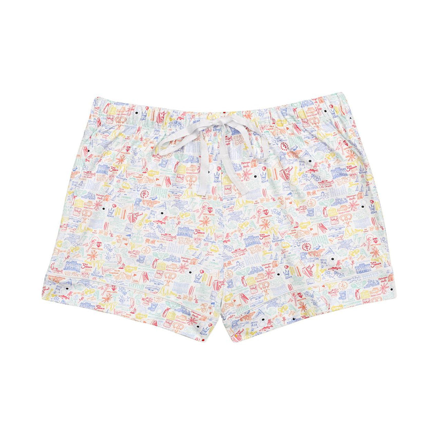 Rhode Island Women’s Button Front Short Pajama Set