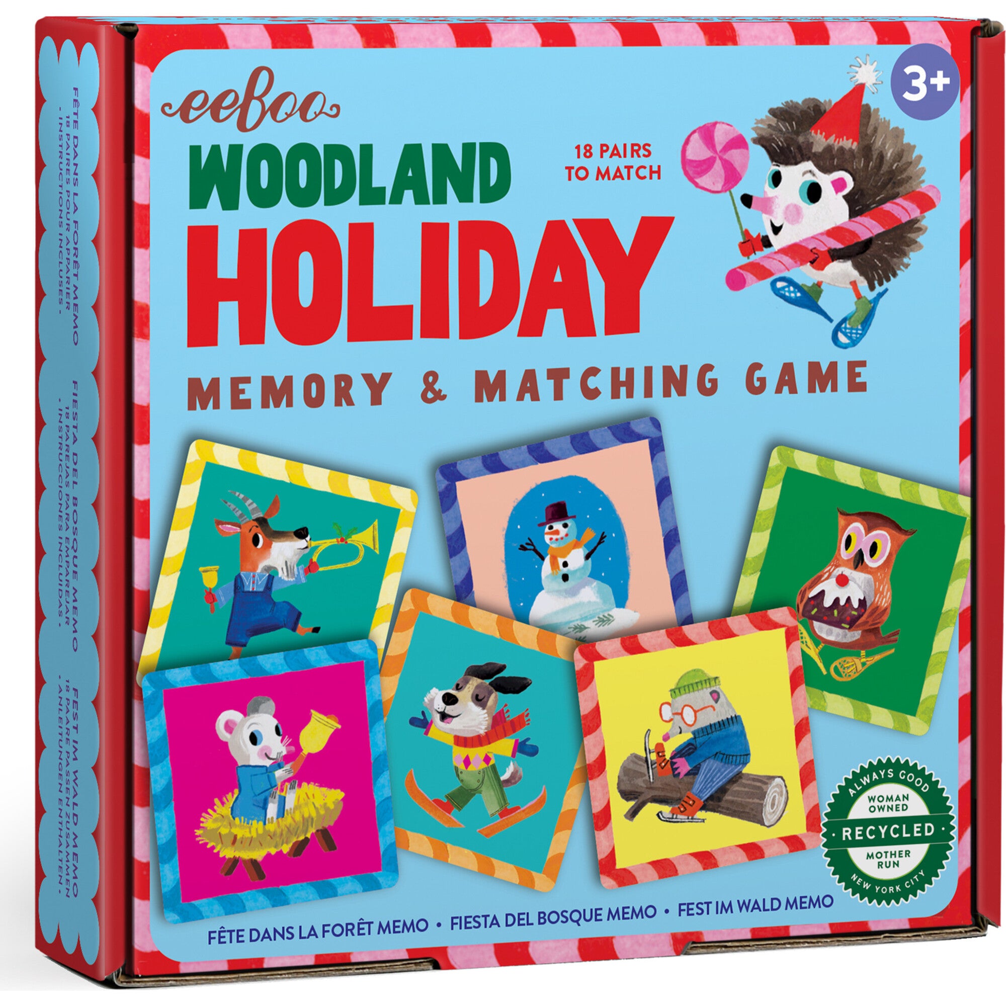 Memory & Matching Game: Woodland Holiday