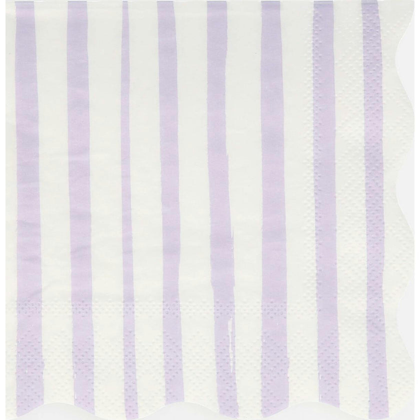 Mixed Stripe Small Napkins