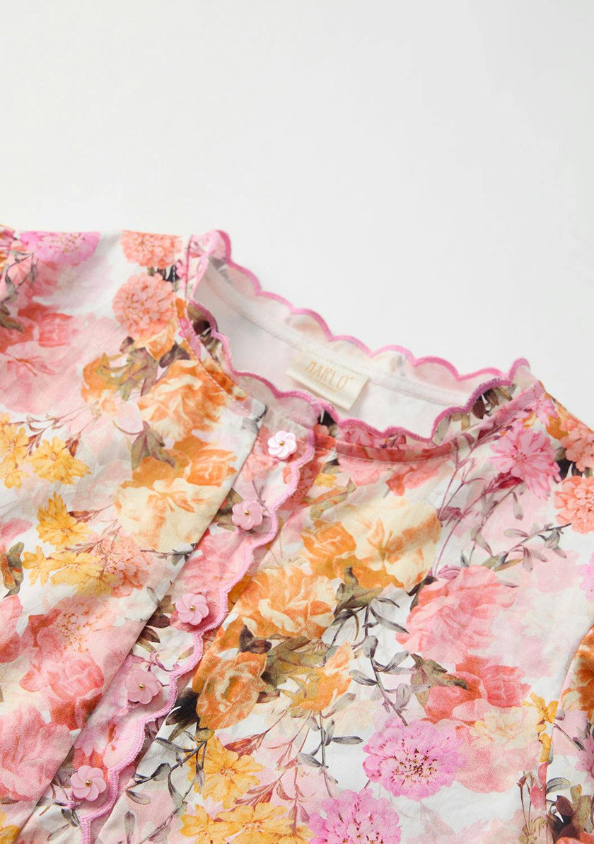 Alessia Cotton Sleeve Top