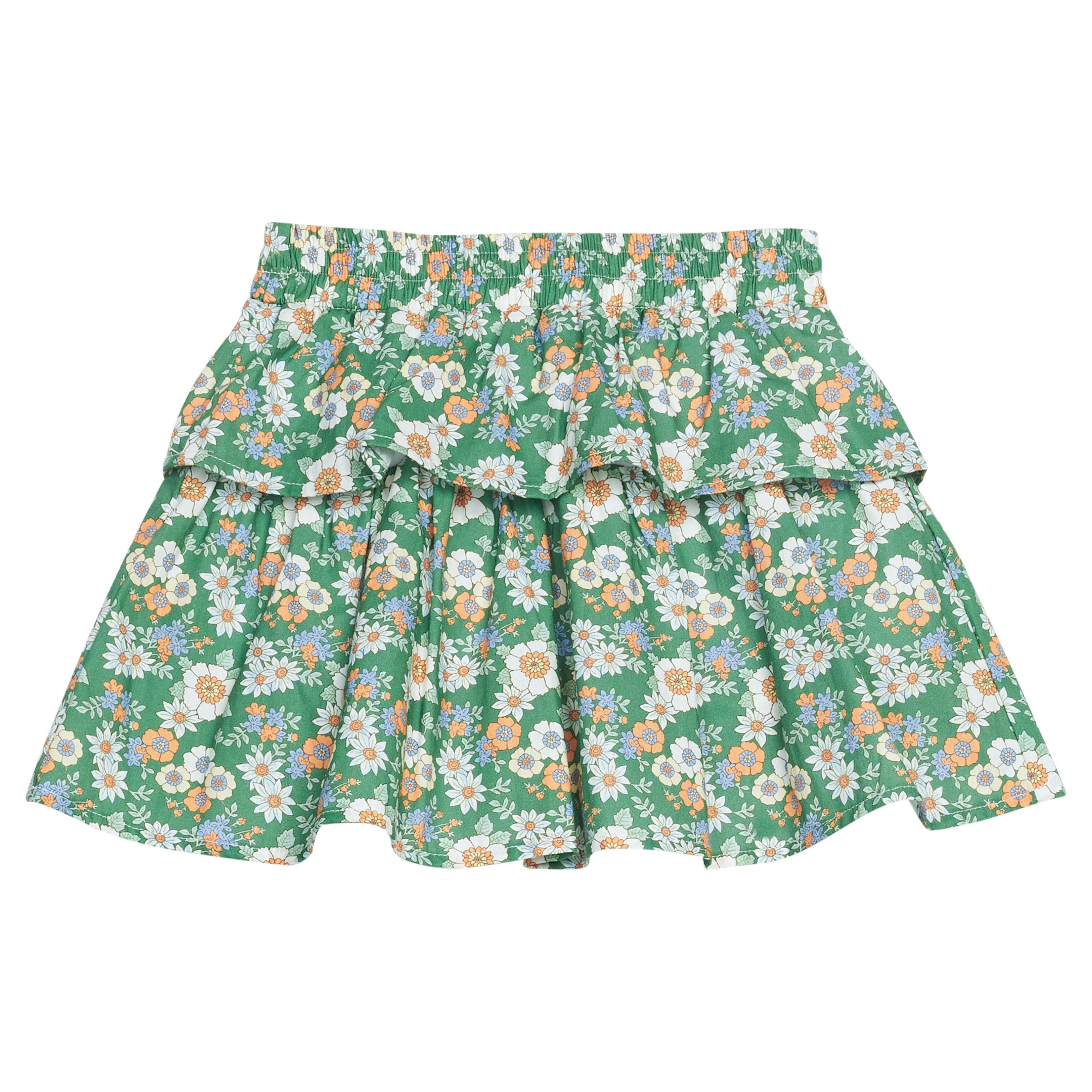 Two Tiered Circle Skort
