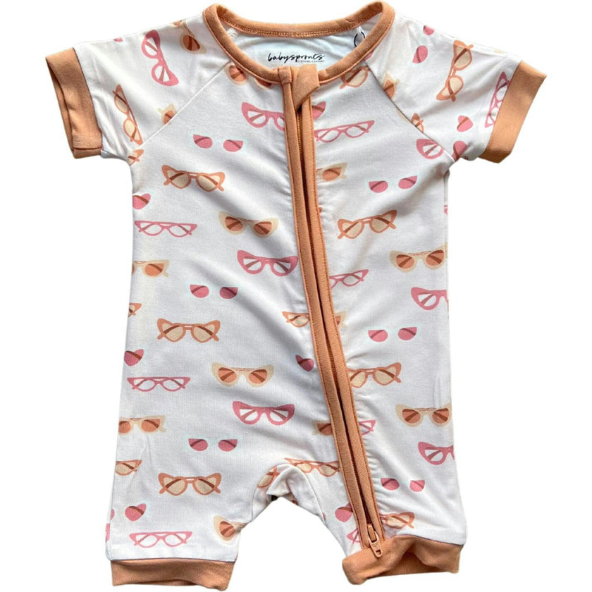 Summer Zip Romper Mermaid
