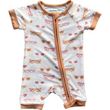 Summer Zip Romper Mermaid