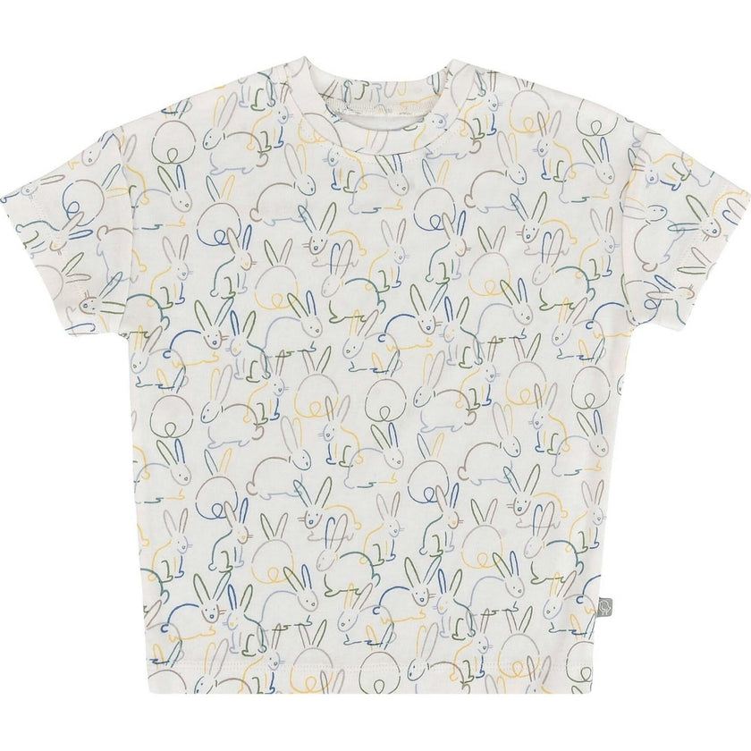 Boxy Toddler Tee | bunnies