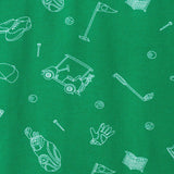 Printed Baby Romper | Green Golf