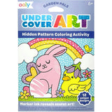 Undercover Art Hidden Pattern Coloring Activity Art Cards - Garden Pals