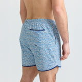 mens original slate floral boardie