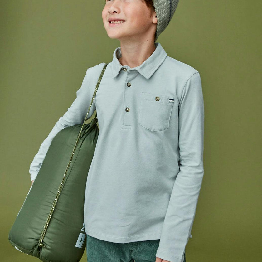 Long Sleeve Polo Shirt