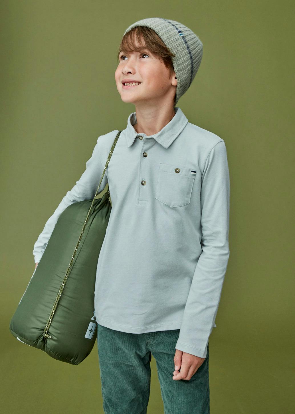 Long Sleeve Polo Shirt