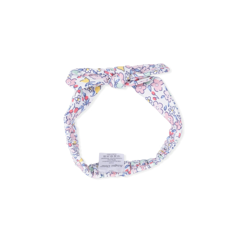 Elizabeth's Garden - Ruffly Strap Overall & Headband