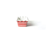 Red Stripe Ruffle Loaf Pan
