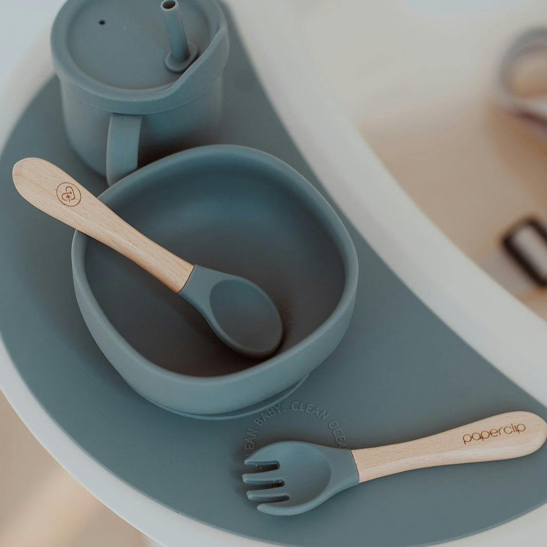 Silicone Rounded Square Grip Bowl