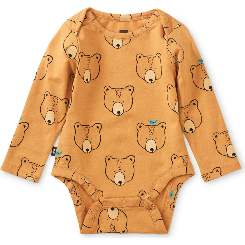 Printed Full Sleeve Bodysuit, Multi