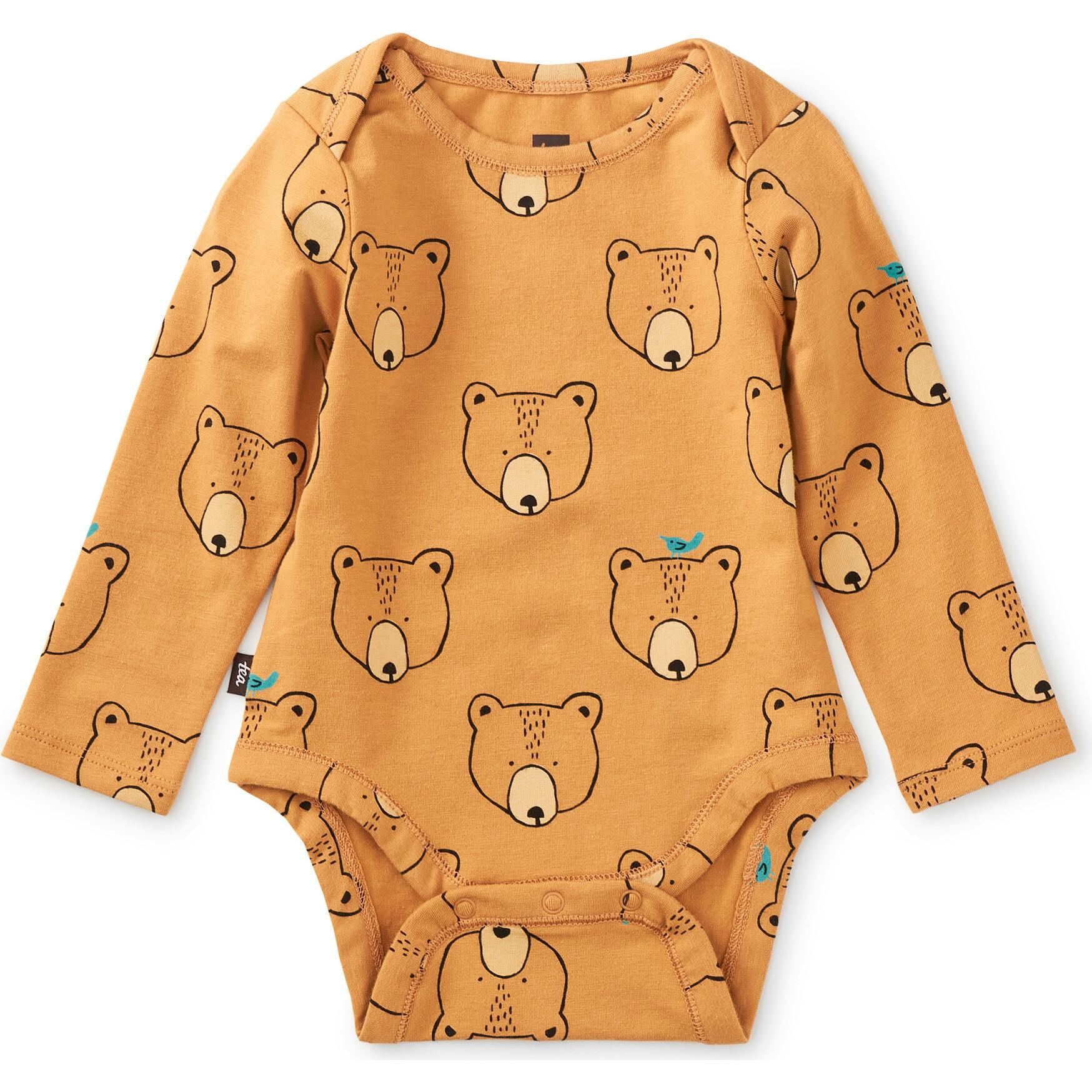 Printed Full Sleeve Bodysuit, Multi