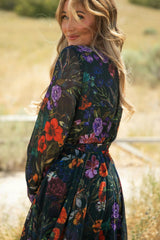 Andie Dress in Evergreen Vivid Meadow