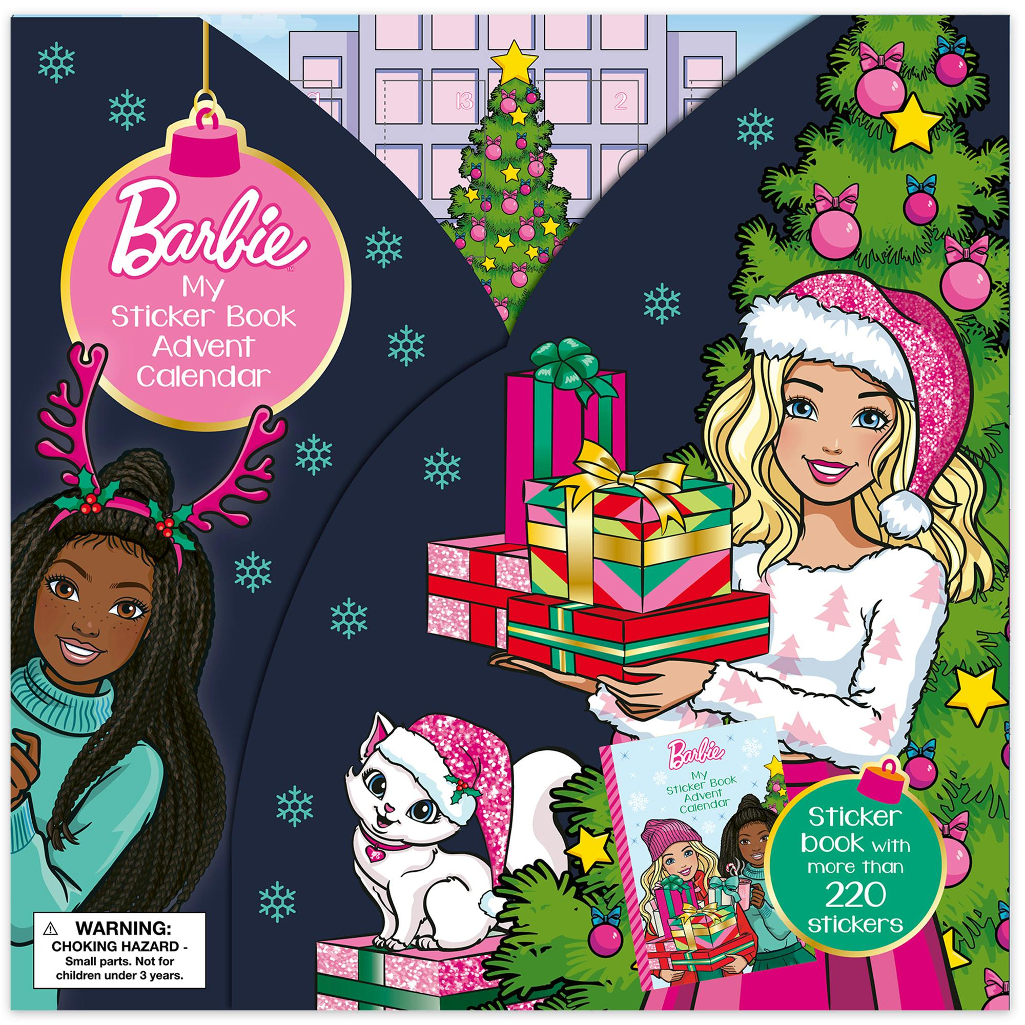 Sticker Book Advent Calendar: Barbie