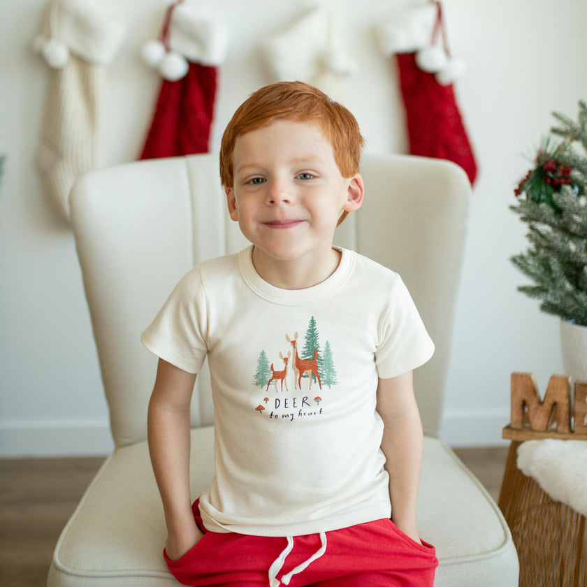 graphic tee | deer to my heart