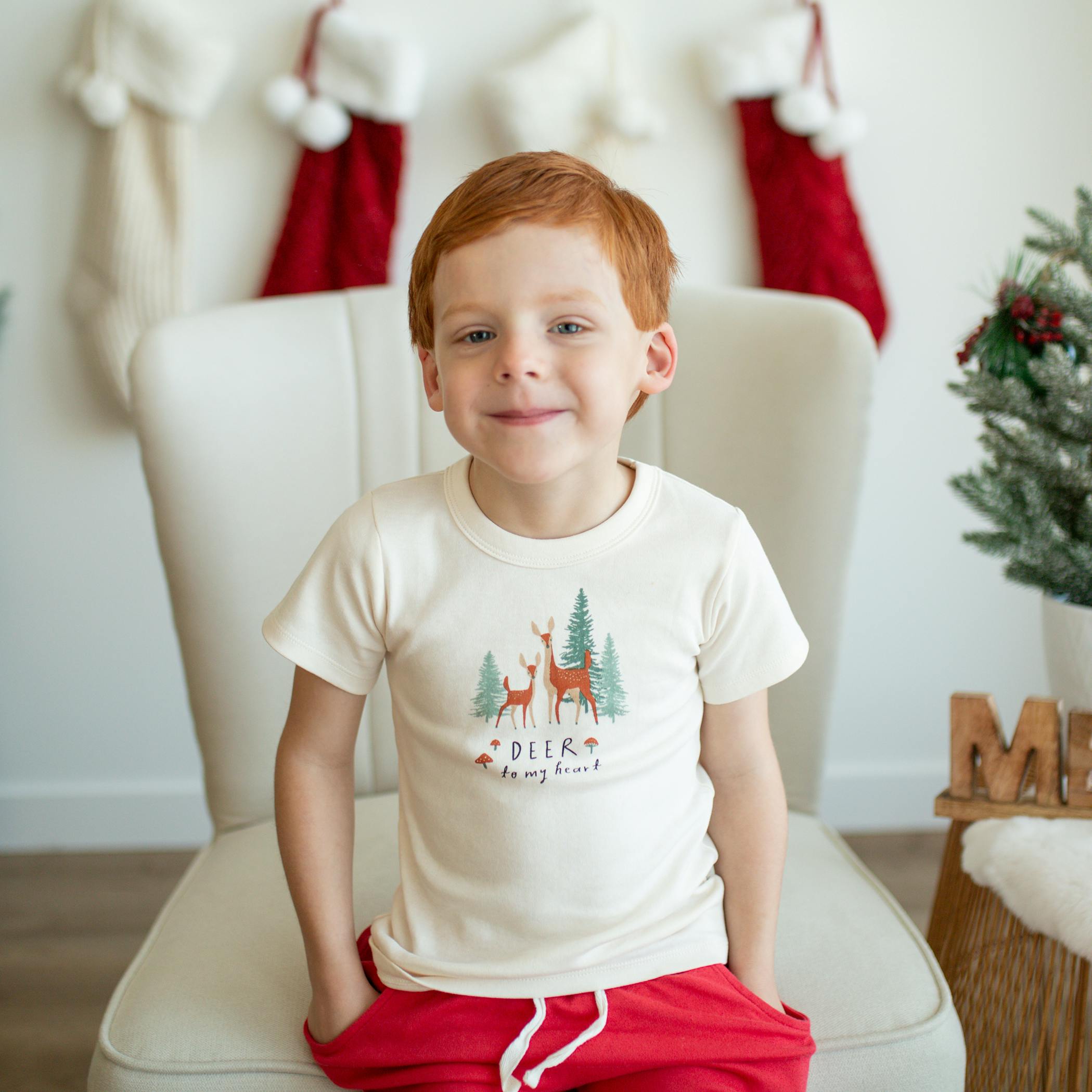 graphic tee | deer to my heart