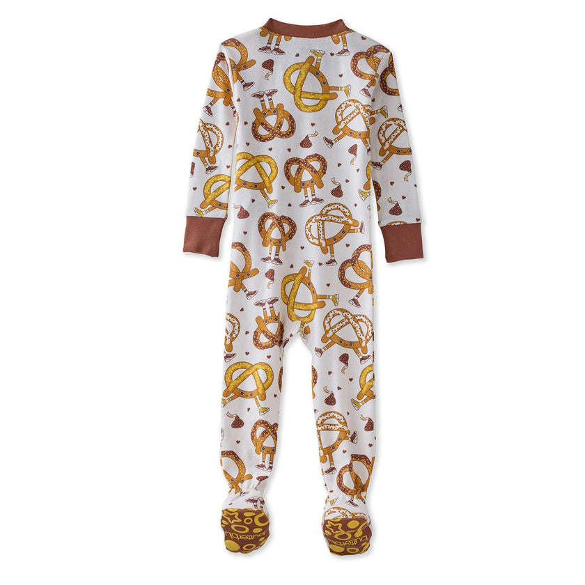 CRUZ Snug-fit Footed Baby Boys Pajamas