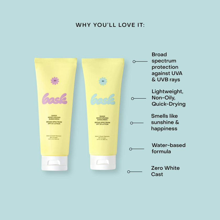 Sheer Moisturizing SPF Lotion