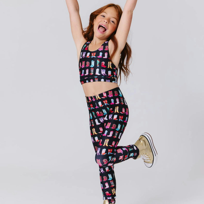 Girls Hi-Shine Leggings