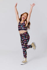 Girls Hi-Shine Leggings