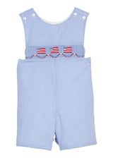Smocked Shortall - Flags