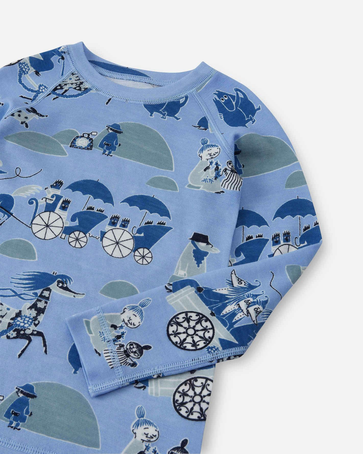 Moomin Trivsam - Toddler Merino Wool & Lyocell Base Layer Set